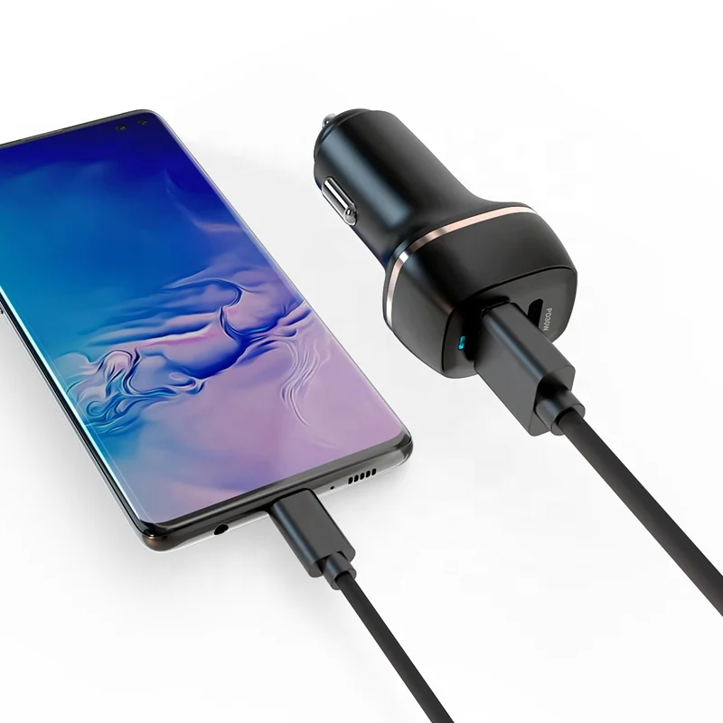 
 Зарядное устройство непосредственно OEM ODM производитель два устройства 30 Вт Быстрое зарядное устройство автомобильное зарядное устройство  