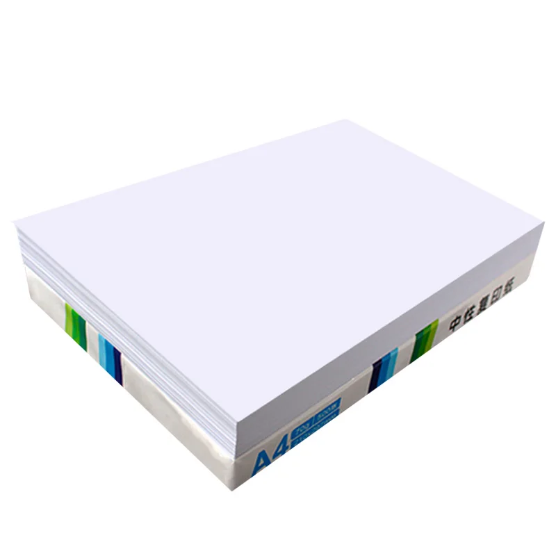 White A4 paper printing copy paper 100 sheets/packet manual drawing paper for office supplies light and durable