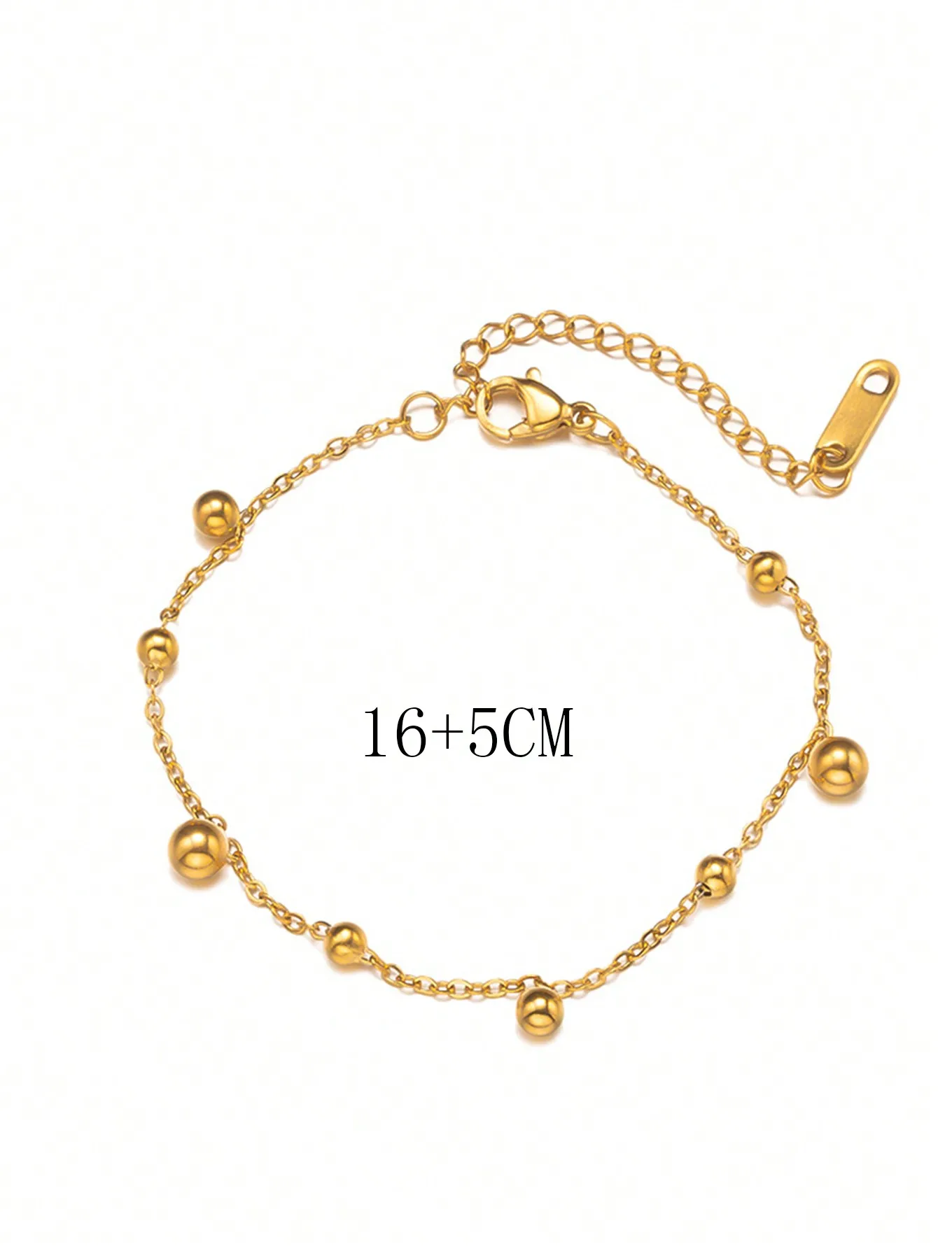 1pc Versatile Beaded Bracelet For Girls, With Minimalist & Cool-Toned Design, Adding Elegance And Superior Feeling