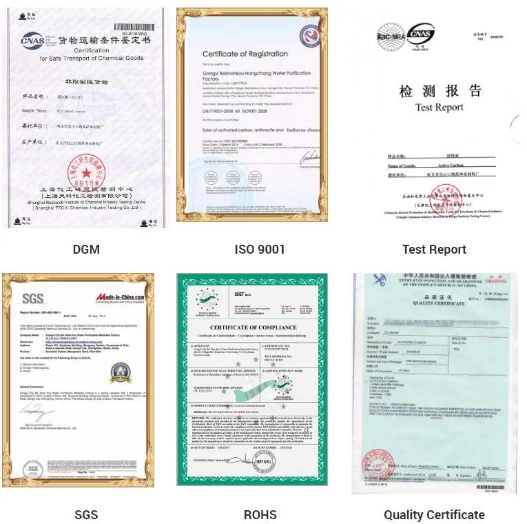 
Acetone and organic solvent recovery coconut shell activated carbon 