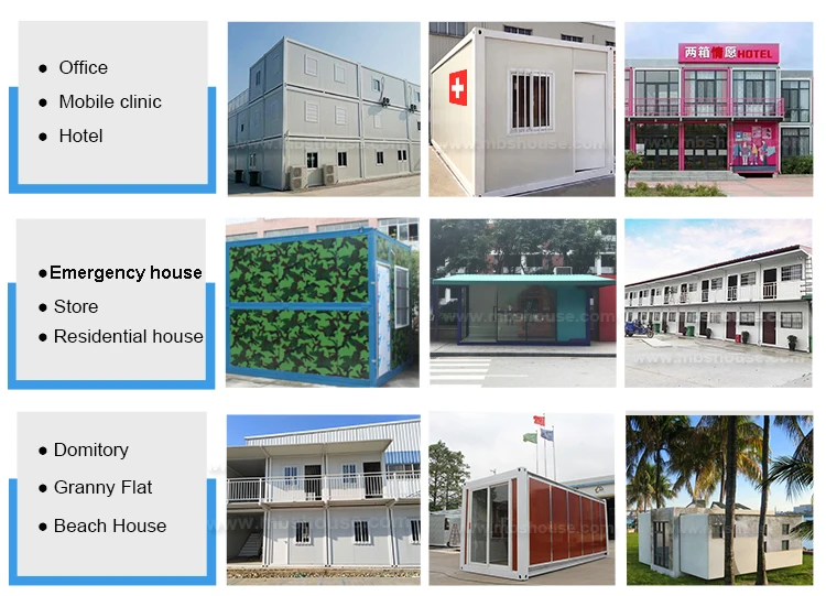 Flat pack container house