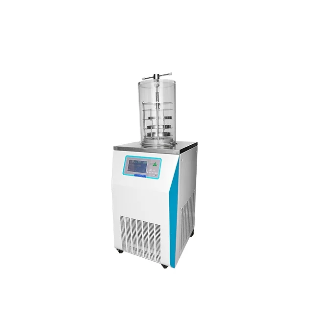 Small lab Vacuum Freeze Dryer machine Laboratory/Home Use Lyophilized food/fruit/powder