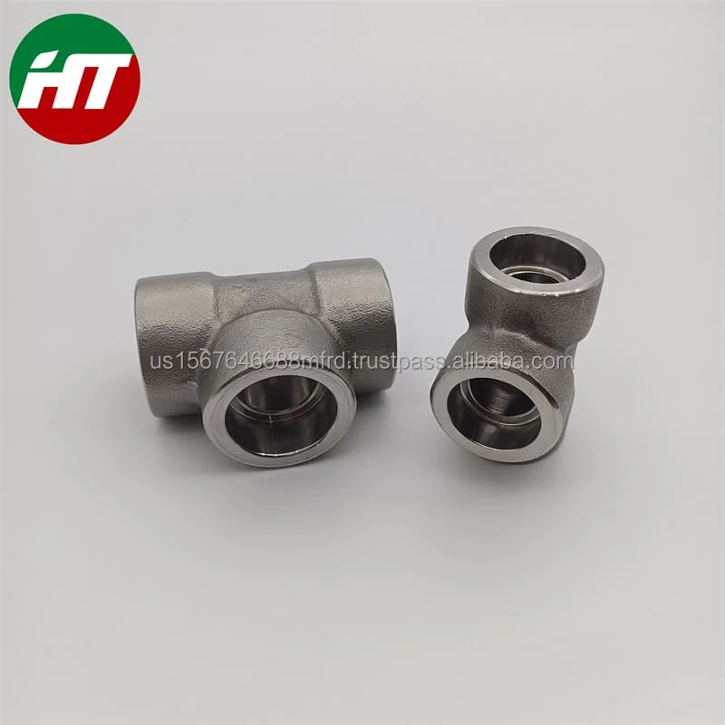 ASME B16.11 ASTM A182 F51 дуплекс UNS S32205 1 4462 из нержавеющей стали сварные резьбовые кованые фитинги