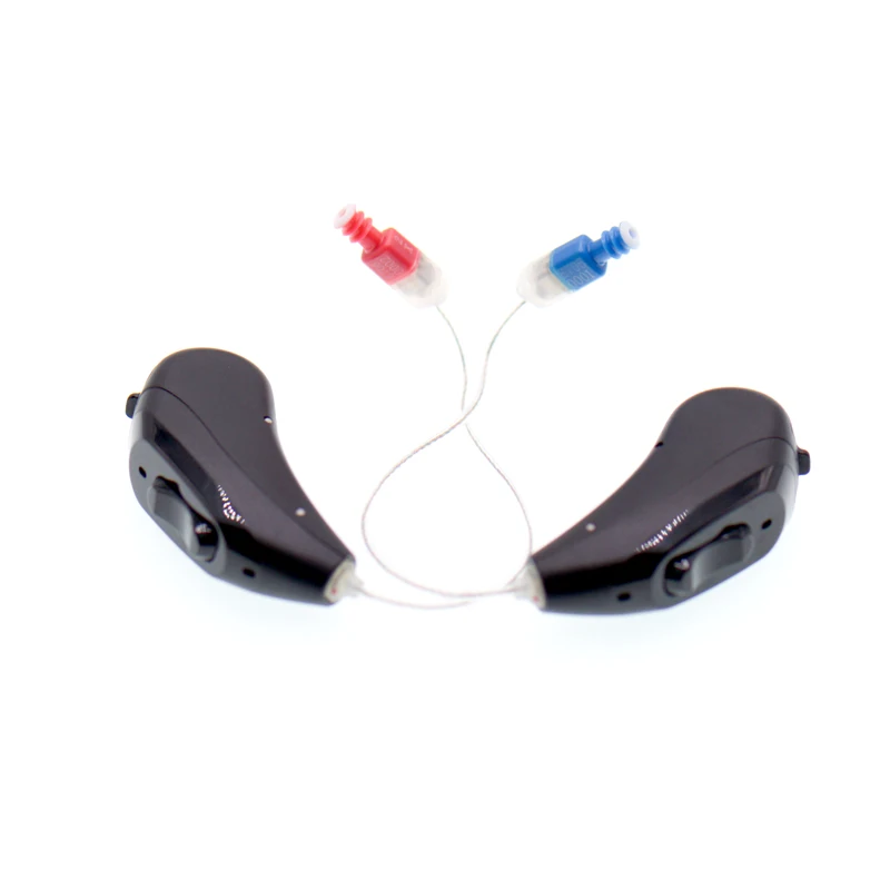 Upgraded 12 Channels Programmable intelligent 2024 New Design New Product Light weight RIC BTE Digital Hearing Aids Rechargeable