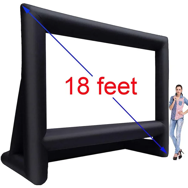 
Outdoor Inflatable Movie Screen Set Up Inflatable Screen Projector Outdoor With Stand Inflatable Yard Projector Screen 