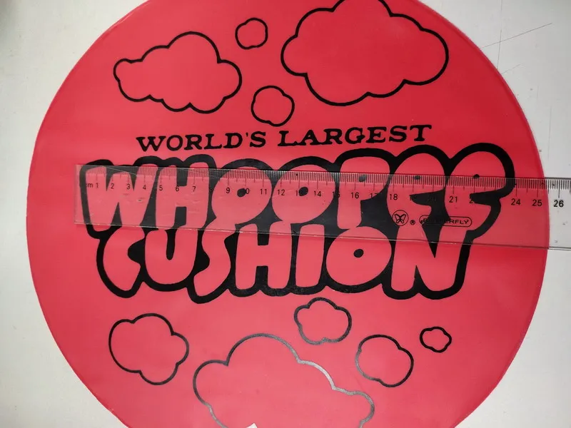 Promotional Customized Print Logo 10 Inch Whoopee Cushion Fart Bag Prank Toys Jokes