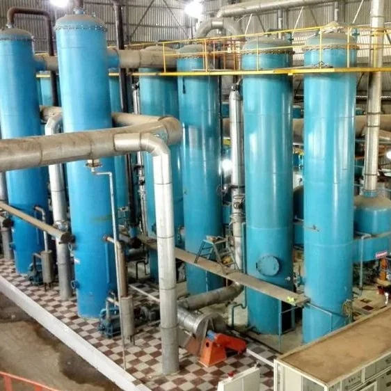 three effect falling film evaporator/Three stage residual vapors evaporator for fish meal