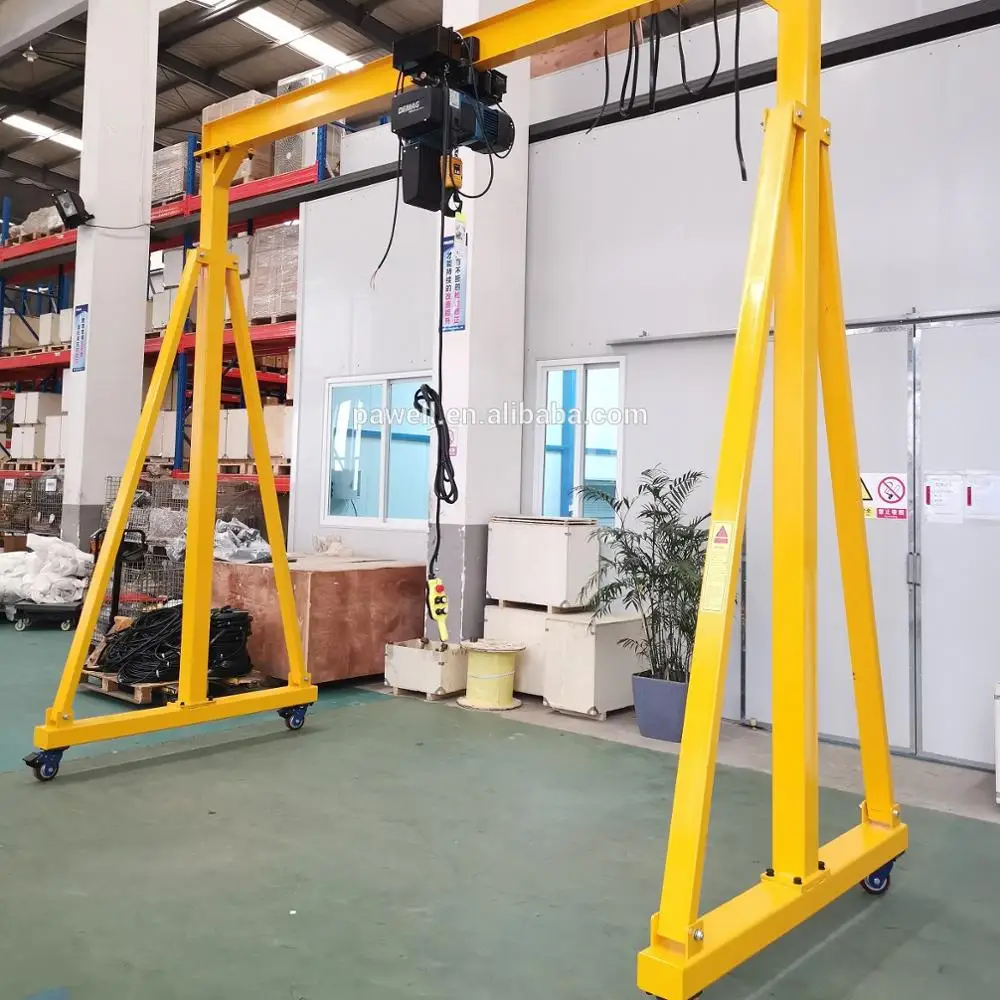 China  hot selling 1 to 5 ton Gantry Crane for Industrial Factory