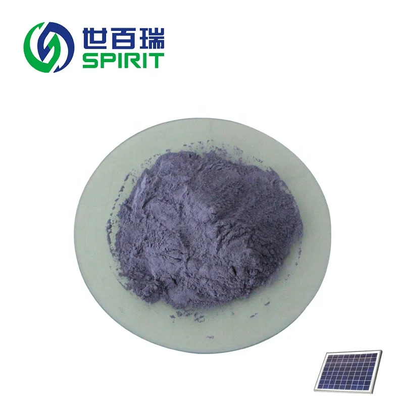 Low-cost high-purity spherical aluminum powder for solar power generation