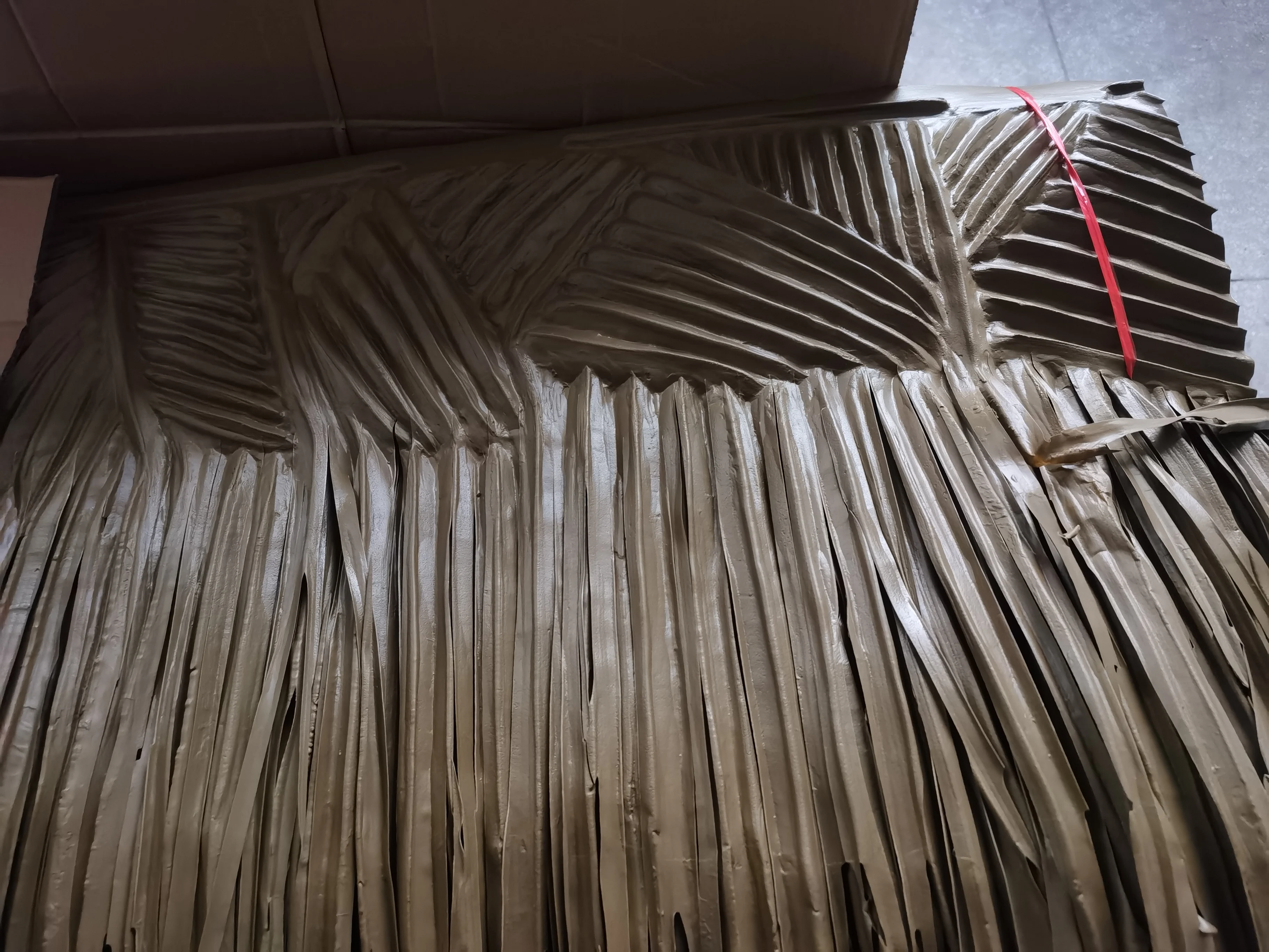 Custom Fireproof Waterproof Fabricated Hdpe Umbrella Cover Synthetic Thatch