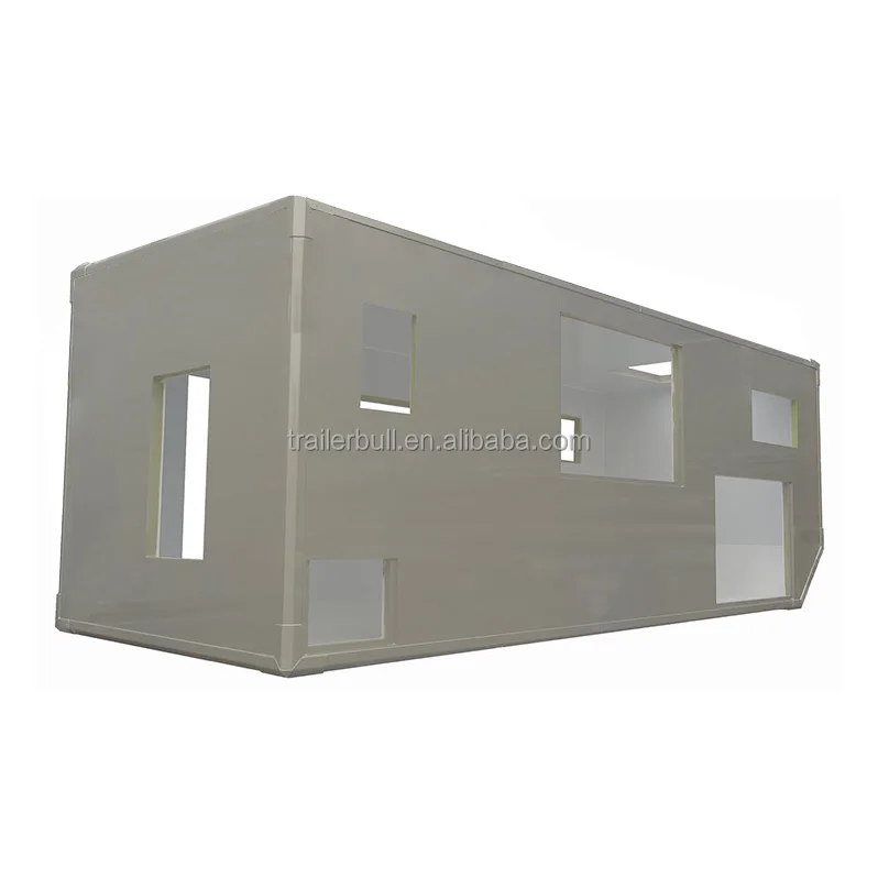 Customizable 13ft Motorhome Truck Camper with Departure Angel for Overland Expedition and Road Travel RV Camping Caravan Vehicle