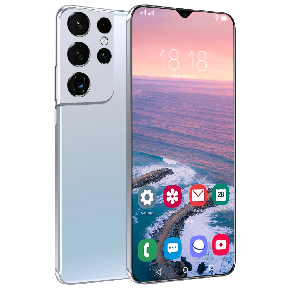  Смартфон на android 11 0 6800 мАч MTK6889 5G LTE дисплей 6 7 дюйма мобильный телефон 32 МП 50 16 ГБ