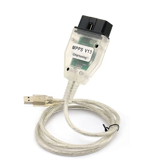 New MPPS V13.02 V13 K CAN Flasher Chip Tuning ECU Programmer MPPS V13 Professional Diagnostic Cable For Audi For Ford