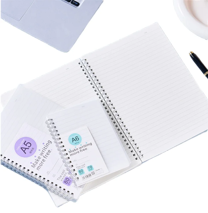 Wholesale Free Sample Stationery Bulk Wholesale Sublimation Cheap Bound Hard Cover A5 Hardcover Binding Custom Spiral Notebook