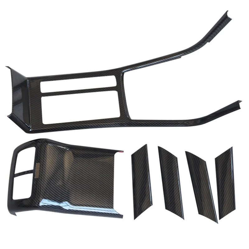 Ex factory price Customized Carbon fiber pattern ABS Automobile interior refit For Volkswagen golf7 golf7.5 in 2014-2020year