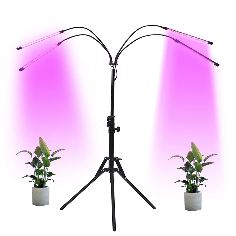 Factory Direct Sale USB led Grow Light Strip for USB Power Supply Greenhouse Portable Growing Light and Indoor Plant With Tripod