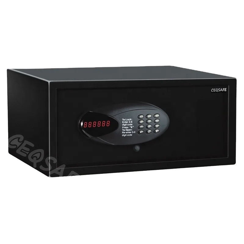 CEQSAFE American Hotel Office Security Digital Keypad Lock Electronic Safe Box