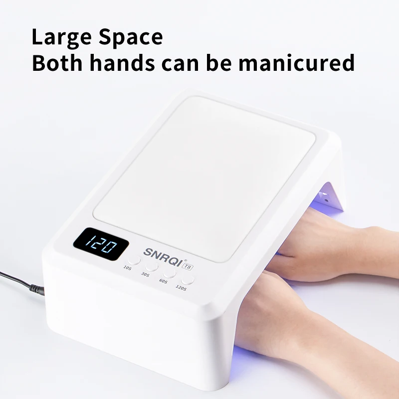 2 In 1 High Power 72W Hot Sales Professional Cordless Manicure Electric Pedicure UV LED Nail Lamp Dryer Light For Home Salon