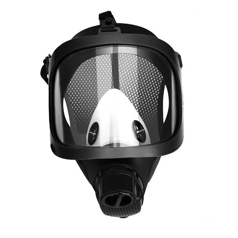High quality full face reusable custom respiratory respirator mask for spray painting PC material comfortable to wear
