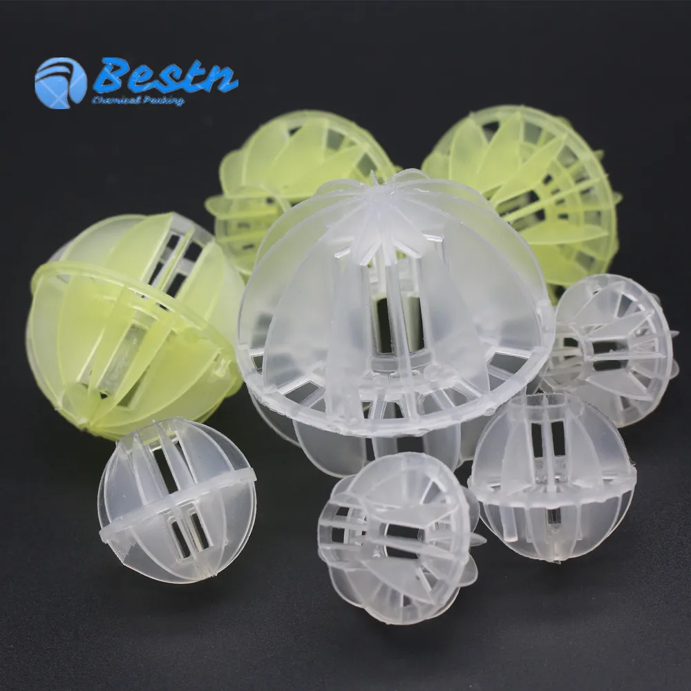 Plastic Polyhedral Hollow Ball PP Multi-faceted hollow ball for Waste Water Treatment
