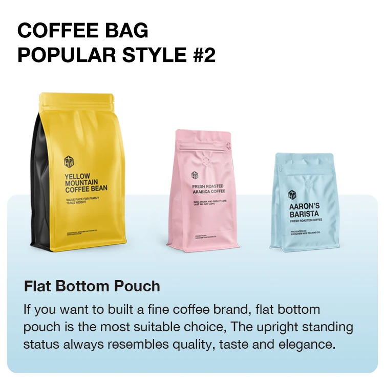 Custom Printed Side Gusset Resealable Food Package 500g 1Kg Matte Colourful Metalized Vacuum Coffee Bags With Valve