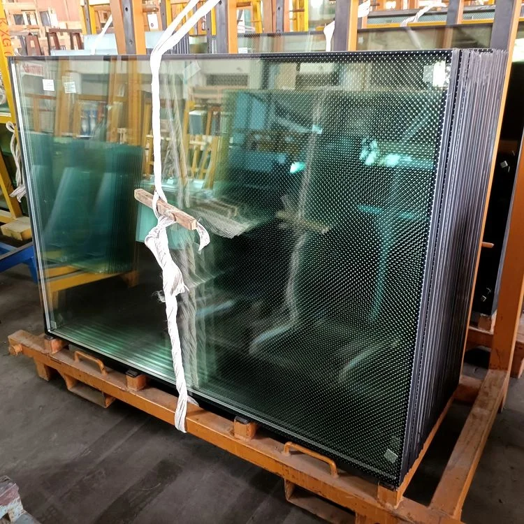 China glass factory sound-proof insulated glass window panel double glazed glass insulation curtain wall