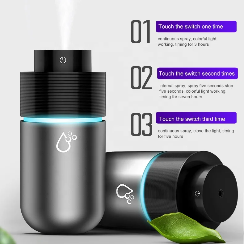 Katald Wholesale USB Best Selling Commercial Mini 200ML Humidifier Portable Mini Office Desk Car Air Humidifier