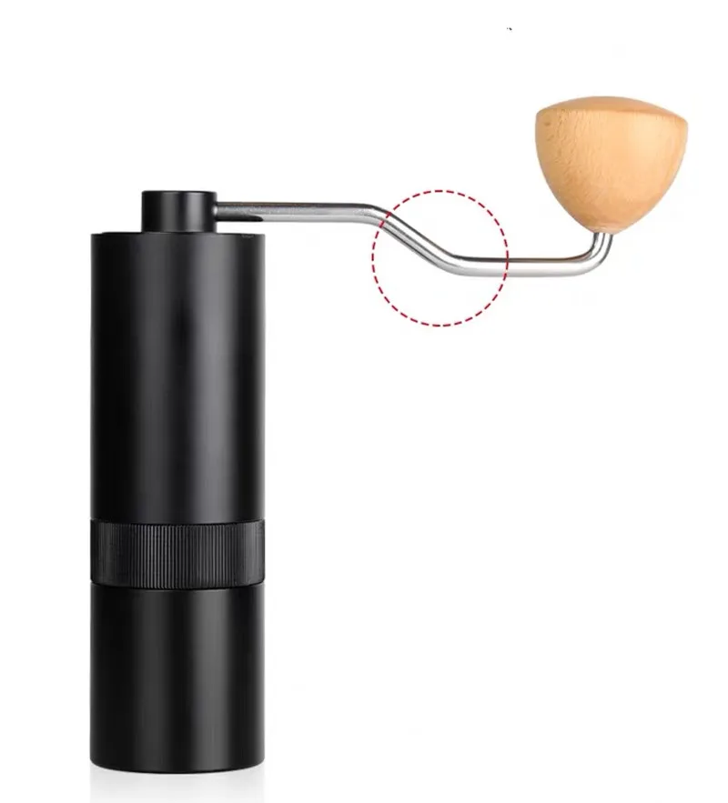 Portable Colorful Manual Coffee Grinder Stainless Steel Manual Coffee Grinder