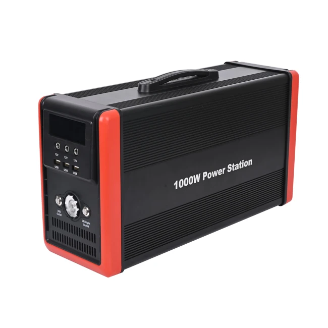 Back up power solar power station 12.8v emergency power generator 1000w with 60Ah Lifepo4 battery