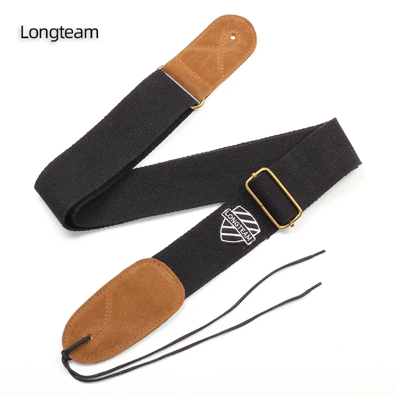 cotton acoustic guitar strap bass and electric guitar strap vintage style guitar straps