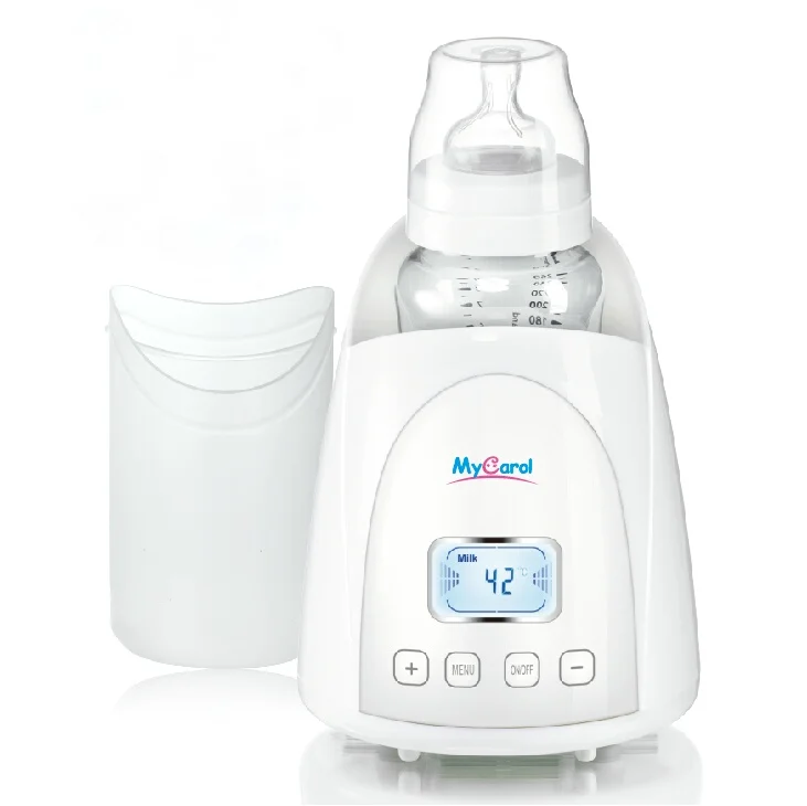 Clear display with timer milk bottle warmer electric milk heater electric baby food warmer