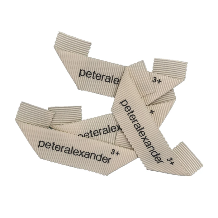 Фабричные тканые этикетки с принтом одежды на заказ, главный ярлык, тканевый логотип одежды