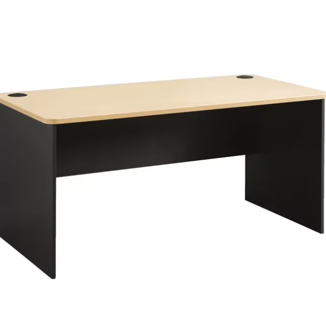 Square Office desk square black white amazon good selling for office