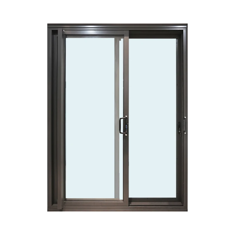Manual telescopic bathroom sliding door 6mm glass sliding doors interior for living room patio system