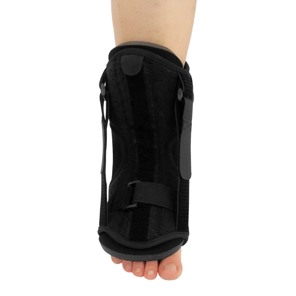 Foot Drop Brace Ankle Support Orthosis Brace Adjustable Elastic Dorsal Splint for Plantar Fasciitis Pain Relief