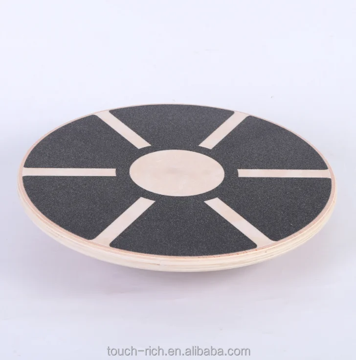 Wooden Wobble Balance Board - Round Balance Board, Stability Board for Physical Therapy, Home Gyms
