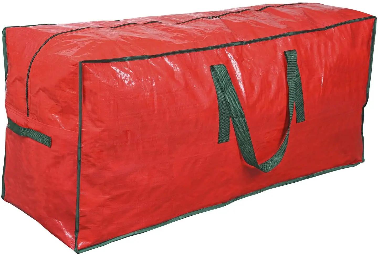 Hot Sale Cheap PE Green Color Christmas Tree Storage Bag Home Decoration Reusable waterproof Storage Bags