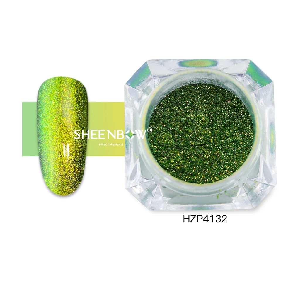 Bulk Optical Variable Color Shifting Pigment Chrome Powder Cosmetic Paint Ink Nail Pigment Chameleon Powder
