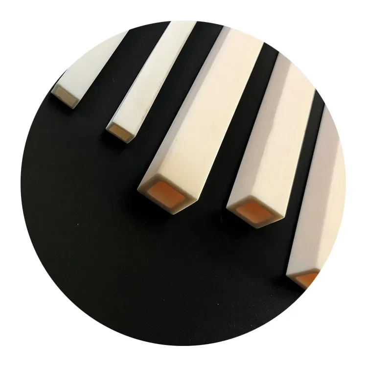 3X Parts OEM ODM CNC Machining Manufacturer Square Bush Bushing Sleeve Pump Pipe High Aluminum Oxide Al2o3 Alumina Ceramic Tube
