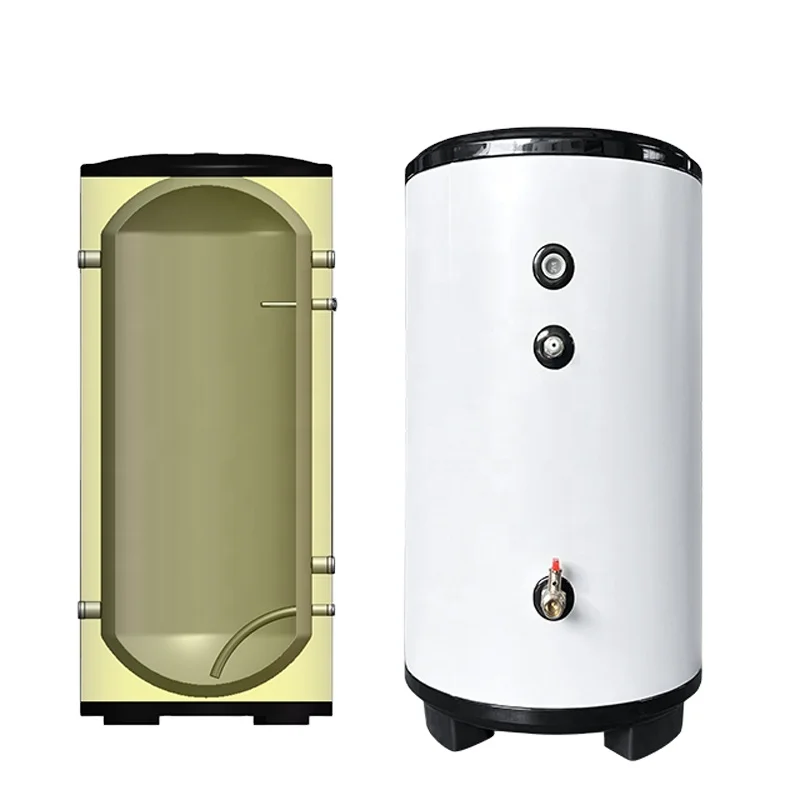 Хит продаж тепловой насос Herui Europe с тепловым насосом для обогрева дома буферный бак из нержавеющей стали от 40 л до 100