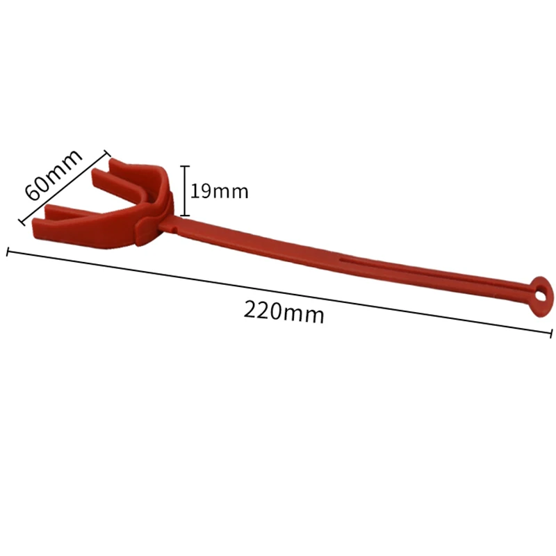 Hot selling long tail Silicone strap lip protector bucal colorful gum shield mouth guard for rugby trainer