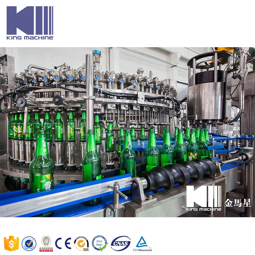 Glass bottle juice production line / machine / equipment