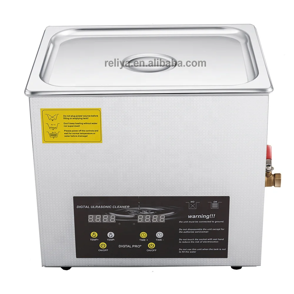 10L Stainless Steel Ultrasonic Cleaner Ultrasonic Fuel Injector Cleaner Machine Ultrasonic Cleaner Vegetable