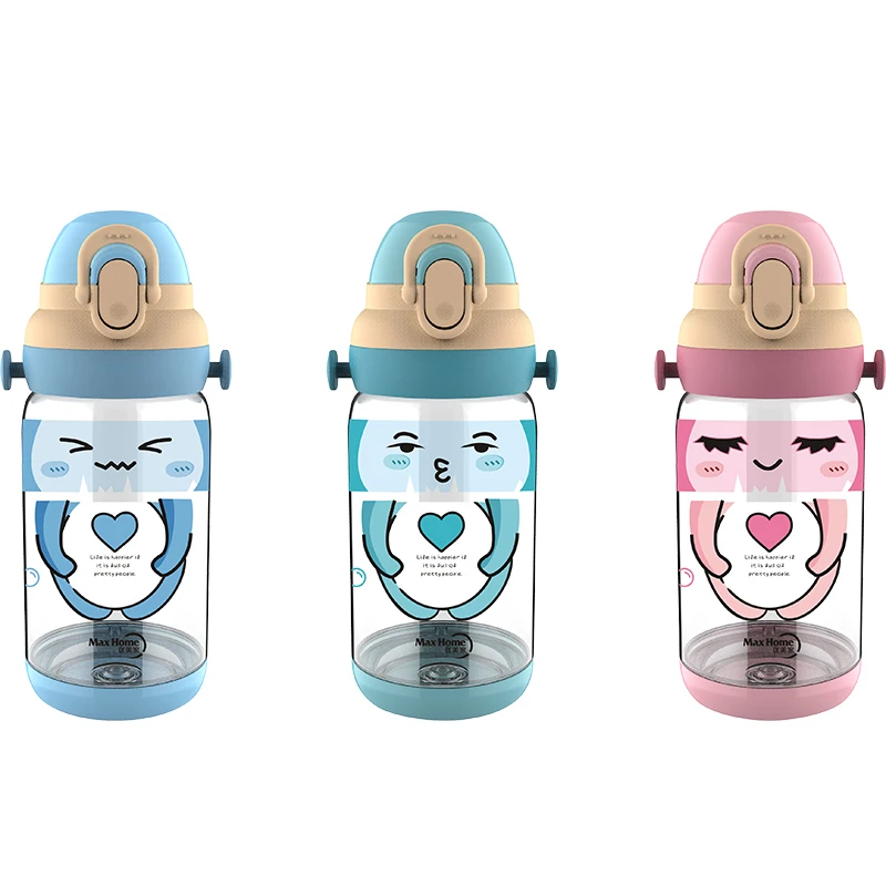 wholesale factory directly hot sell custom cute design Promotional 620ml sports animal drinking water bottle