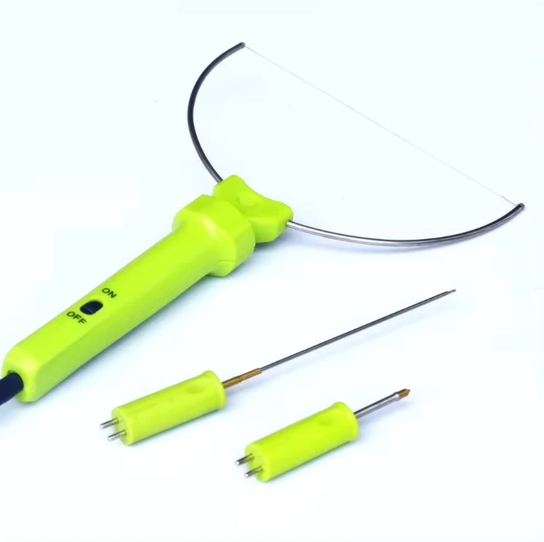3-in-1 Electric Styrofoam cutter hot wire foam cutting tool kit set ES-300 with 3 interchangeable attachments