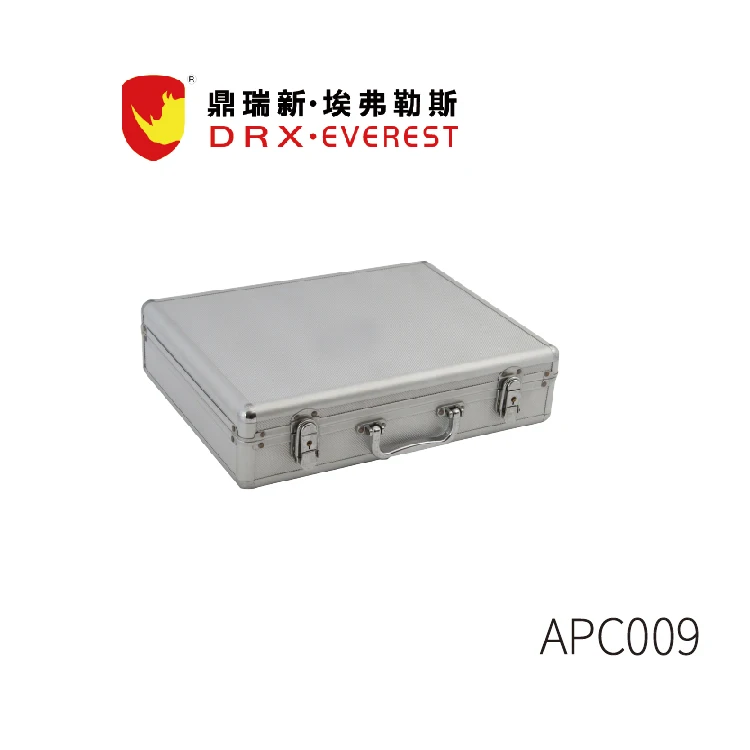 DRX professional Lockable Aluminum Case APC009 hard waterproof equipment case with foam insert