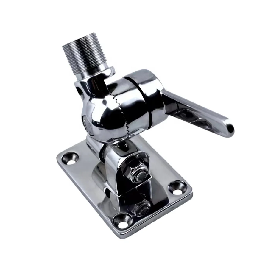 Shanghang Marine 316 Stainless Steel Hardware Antenna Adjustable Base Bracket Holder