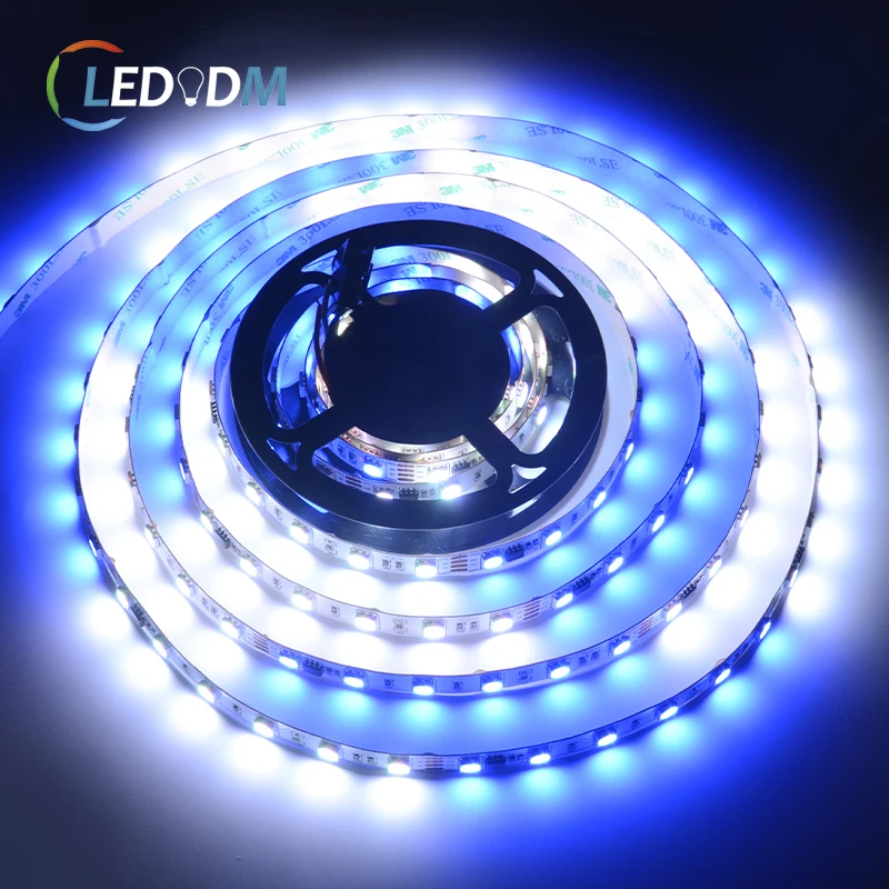 Прочная светодиодная Пиксельная полоса externl smd5050 rgb IC TM1934 60 светодиодов/м 12 В/24 В