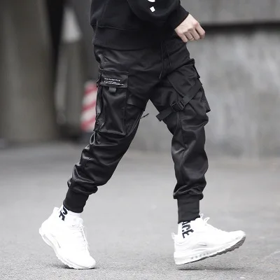 
Army relaxed fit Military techwear streetwear Joggers cargo tactical pants for men 