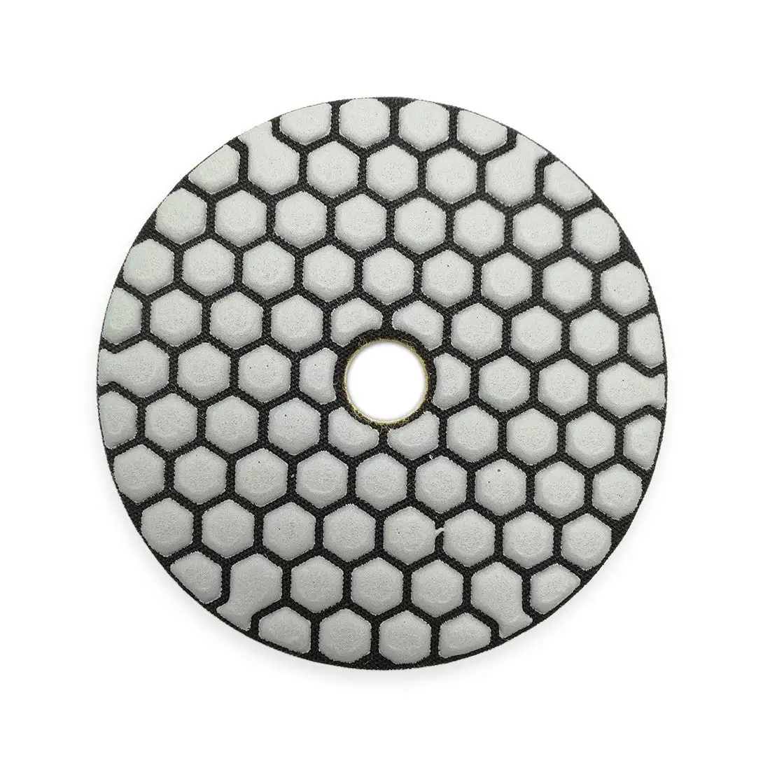 4Inch Dry Flexible Diamond Polishing Pads Grit 100 For Granite Marble Quartz 7Pcs /Set